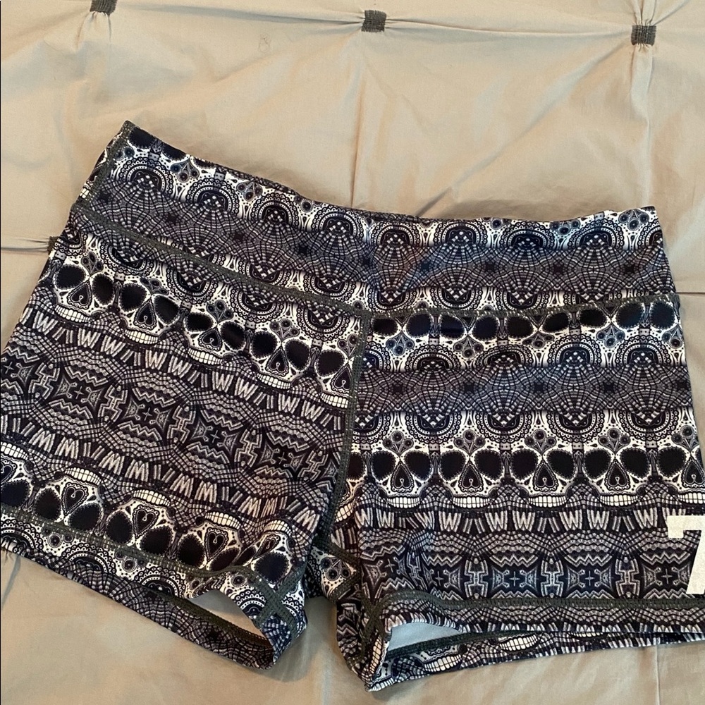 Skulls Workout Shorts by 7Five Clothing